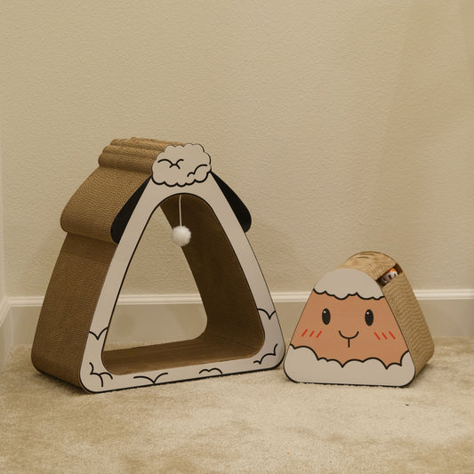 Sheep House Cat Scratcher – Double Layer Fun