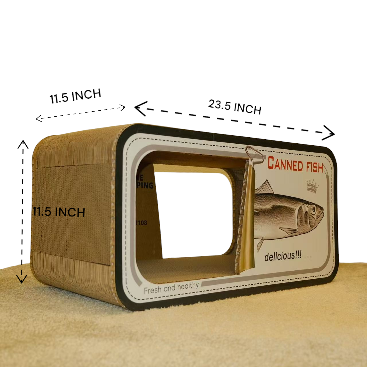 FishCan Scratcher House