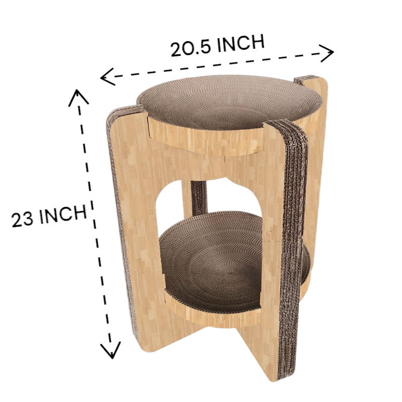 Double Deck Cat Lounge Tower